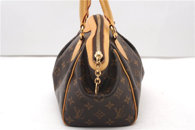 Authentic Louis Vuitton Monogram Tivoli PM Hand Tote Bag Purse M40143 LV 4997F