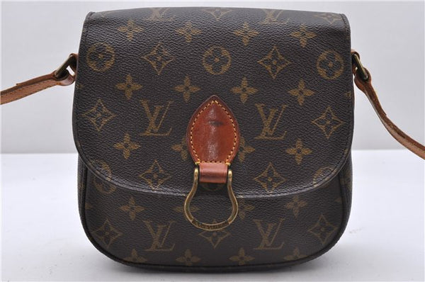 Auth Louis Vuitton Monogram Saint Cloud MM Shoulder Cross Bag M51243 LV 4998D