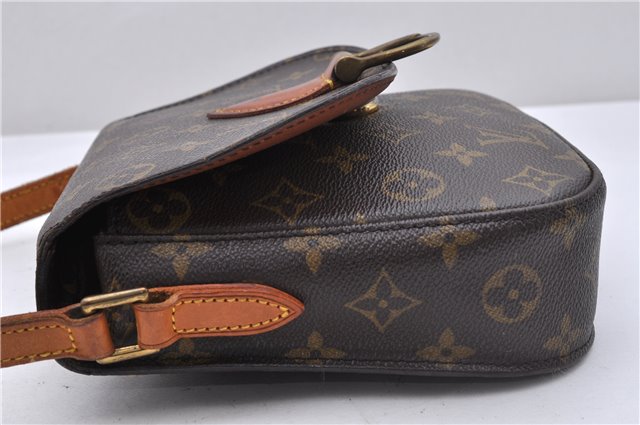 Auth Louis Vuitton Monogram Saint Cloud MM Shoulder Cross Bag M51243 LV 4998D