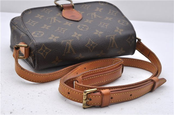 Auth Louis Vuitton Monogram Saint Cloud MM Shoulder Cross Bag M51243 LV 4998D