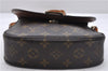 Auth Louis Vuitton Monogram Saint Cloud MM Shoulder Cross Bag M51243 LV 4998D