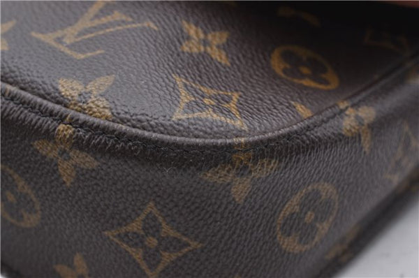 Auth Louis Vuitton Monogram Saint Cloud MM Shoulder Cross Bag M51243 LV 4998D