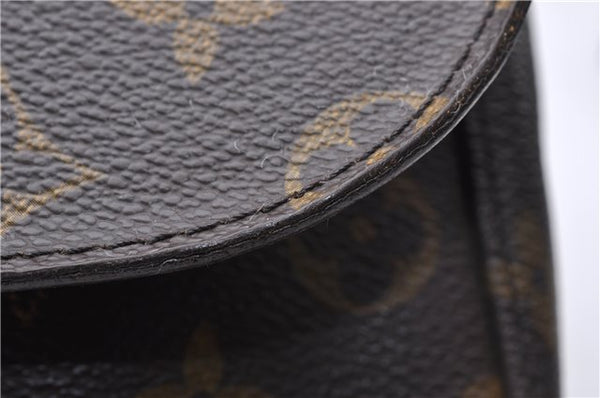 Auth Louis Vuitton Monogram Saint Cloud MM Shoulder Cross Bag M51243 LV 4998D