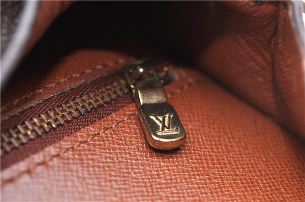 Auth Louis Vuitton Monogram Saint Cloud MM Shoulder Cross Bag M51243 LV 4998D