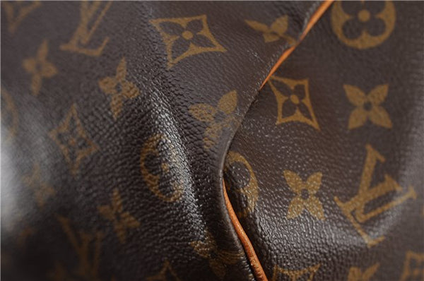 Authentic Louis Vuitton Monogram Keepall Bandouliere 60 M41412 Boston Bag 4998F