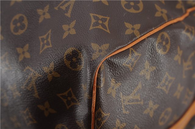 Authentic Louis Vuitton Monogram Keepall Bandouliere 60 M41412 Boston Bag 4998F