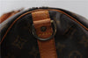 Authentic Louis Vuitton Monogram Keepall Bandouliere 60 M41412 Boston Bag 4998F