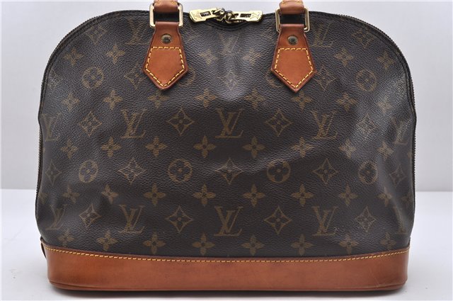 Authentic Louis Vuitton Monogram Alma Hand Bag M51130 LV 4999D