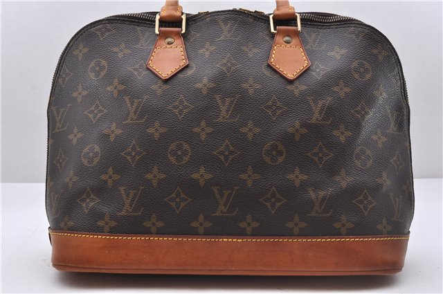 Authentic Louis Vuitton Monogram Alma Hand Bag M51130 LV 4999D