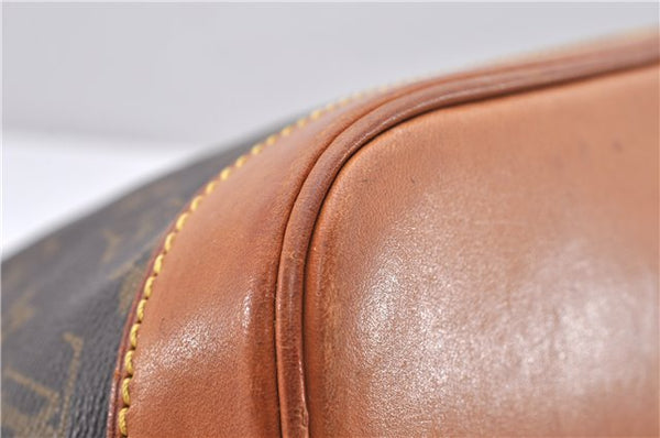 Authentic Louis Vuitton Monogram Alma Hand Bag M51130 LV 4999D
