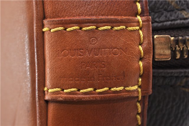 Authentic Louis Vuitton Monogram Alma Hand Bag M51130 LV 4999D