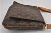 Authentic Louis Vuitton Monogram Musette Tango Shoulder Bag M51257 LV 4999F