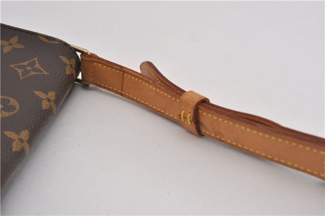 Authentic Louis Vuitton Monogram Musette Tango Shoulder Bag M51257 LV 4999F