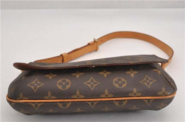Authentic Louis Vuitton Monogram Musette Tango Shoulder Bag M51257 LV 4999F