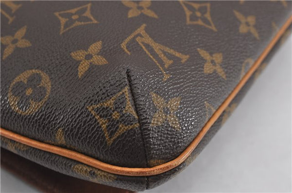 Authentic Louis Vuitton Monogram Musette Tango Shoulder Bag M51257 LV 4999F