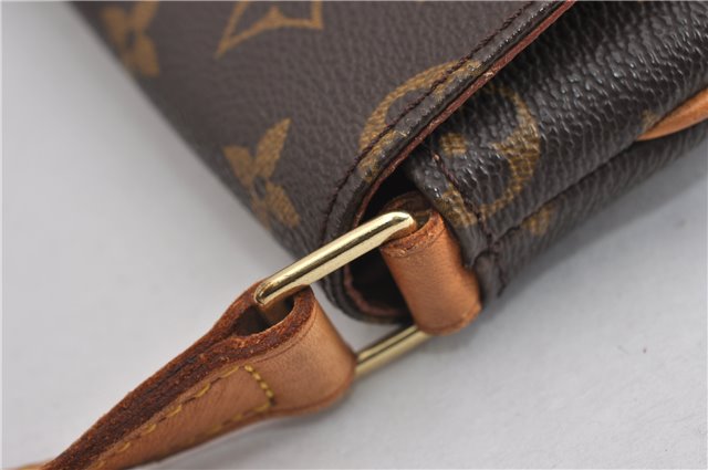 Authentic Louis Vuitton Monogram Musette Tango Shoulder Bag M51257 LV 4999F