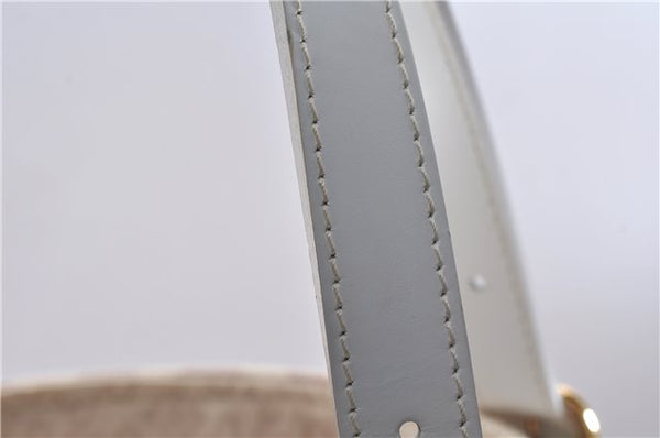 Authentic Louis Vuitton Cruise Line Tahitienne PM Tote Bag Beige M95674 LV 5000E