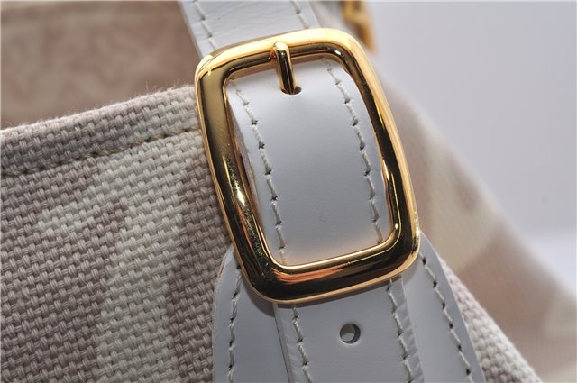 Authentic Louis Vuitton Cruise Line Tahitienne PM Tote Bag Beige M95674 LV 5000E