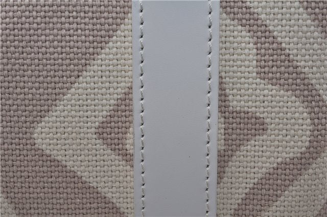 Authentic Louis Vuitton Cruise Line Tahitienne PM Tote Bag Beige M95674 LV 5000E