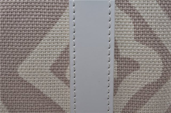 Authentic Louis Vuitton Cruise Line Tahitienne PM Tote Bag Beige M95674 LV 5000E