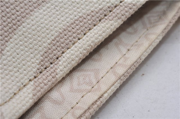 Authentic Louis Vuitton Cruise Line Tahitienne PM Tote Bag Beige M95674 LV 5000E