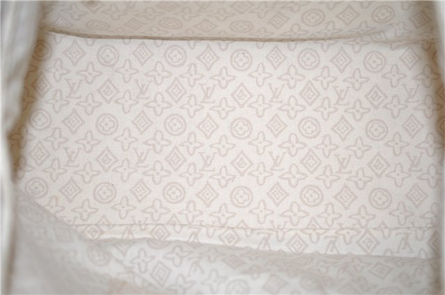 Authentic Louis Vuitton Cruise Line Tahitienne PM Tote Bag Beige M95674 LV 5000E