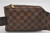 Authentic Louis Vuitton Damier Geronimos Waist Body Bag N51994 LV 5000F