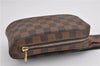 Authentic Louis Vuitton Damier Geronimos Waist Body Bag N51994 LV 5000F