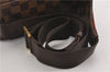 Authentic Louis Vuitton Damier Geronimos Waist Body Bag N51994 LV 5000F