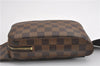 Authentic Louis Vuitton Damier Geronimos Waist Body Bag N51994 LV 5000F