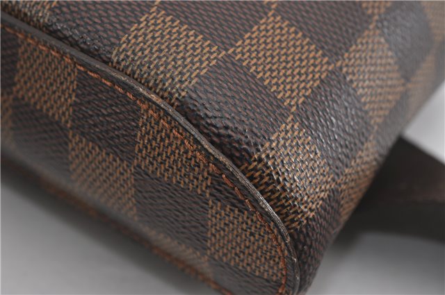 Authentic Louis Vuitton Damier Geronimos Waist Body Bag N51994 LV 5000F