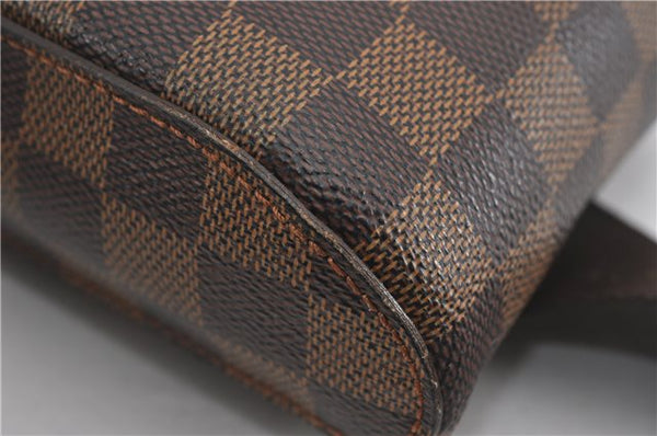 Authentic Louis Vuitton Damier Geronimos Waist Body Bag N51994 LV 5000F