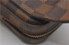 Authentic Louis Vuitton Damier Geronimos Waist Body Bag N51994 LV 5000F