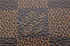 Authentic Louis Vuitton Damier Geronimos Waist Body Bag N51994 LV 5000F