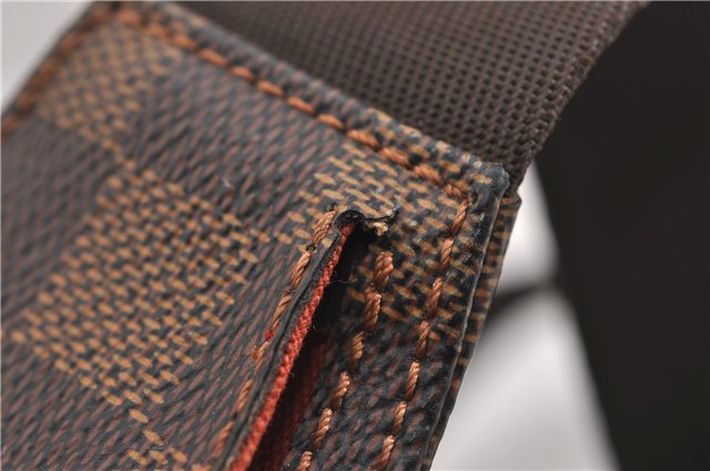 Authentic Louis Vuitton Damier Geronimos Waist Body Bag N51994 LV 5000F