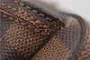 Authentic Louis Vuitton Damier Geronimos Waist Body Bag N51994 LV 5000F