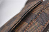 Authentic Louis Vuitton Damier Geronimos Waist Body Bag N51994 LV 5000F