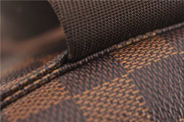 Authentic Louis Vuitton Damier Geronimos Waist Body Bag N51994 LV 5000F