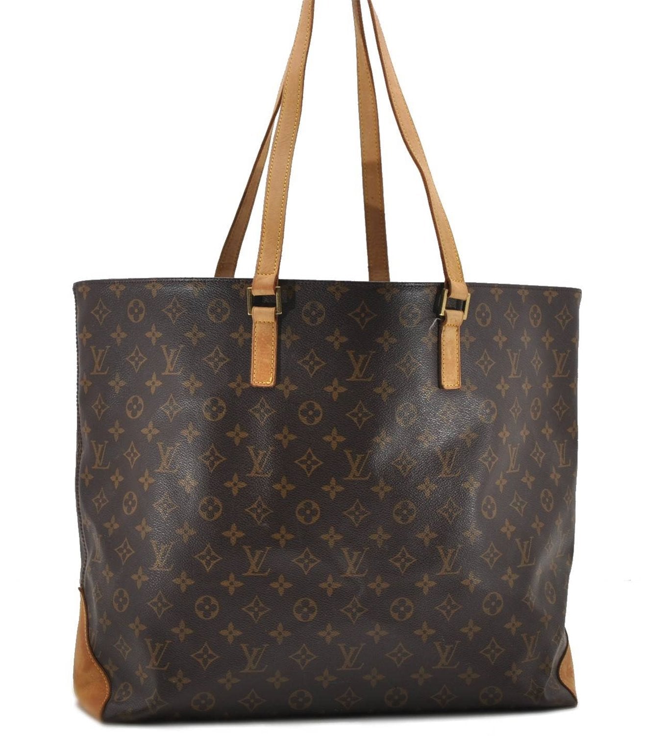 Authentic Louis Vuitton Monogram Cabas Alto Tote Bag M51152 LV 5001D