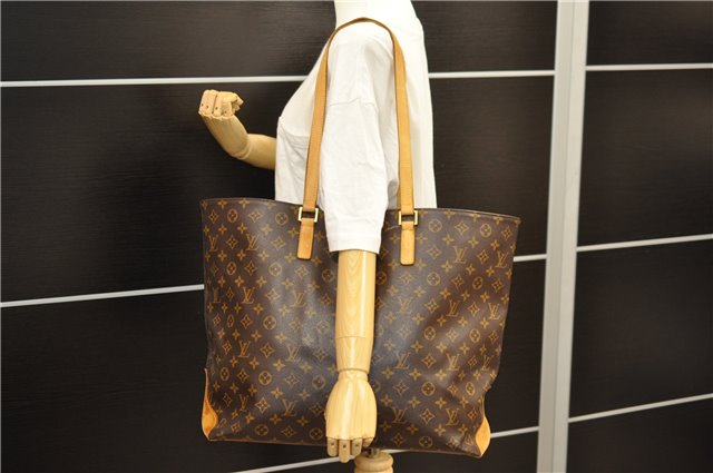 Authentic Louis Vuitton Monogram Cabas Alto Tote Bag M51152 LV 5001D