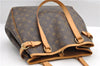 Authentic Louis Vuitton Monogram Batignolles Vertical Tote Bag M51153 LV 5002F