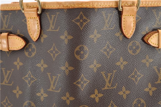 Authentic Louis Vuitton Monogram Batignolles Vertical Tote Bag M51153 LV 5002F