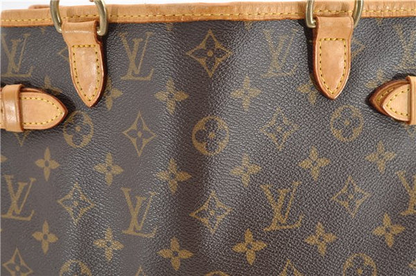 Authentic Louis Vuitton Monogram Batignolles Vertical Tote Bag M51153 LV 5002F