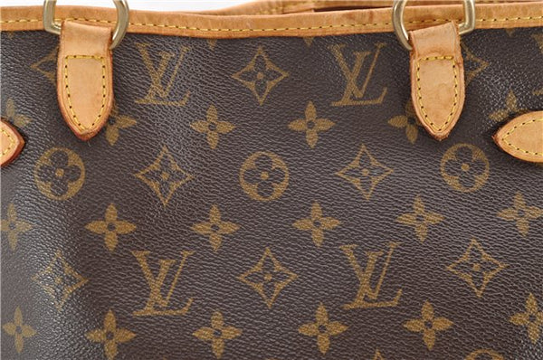 Authentic Louis Vuitton Monogram Batignolles Vertical Tote Bag M51153 LV 5002F