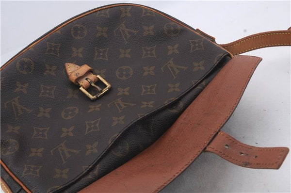 Auth Louis Vuitton Monogram Jeune Fille GM Shoulder Cross Bag M51225 LV 5003D