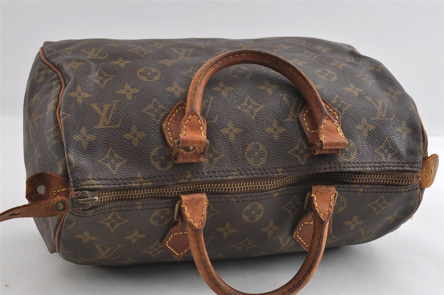 Authentic Louis Vuitton Monogram Speedy 30 Hand Boston Bag Old Model Junk 5004I