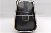 Authentic FENDI Vintage Shoulder Hand Bag Leather Black 5005D