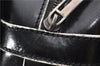 Authentic FENDI Vintage Shoulder Hand Bag Leather Black 5005D