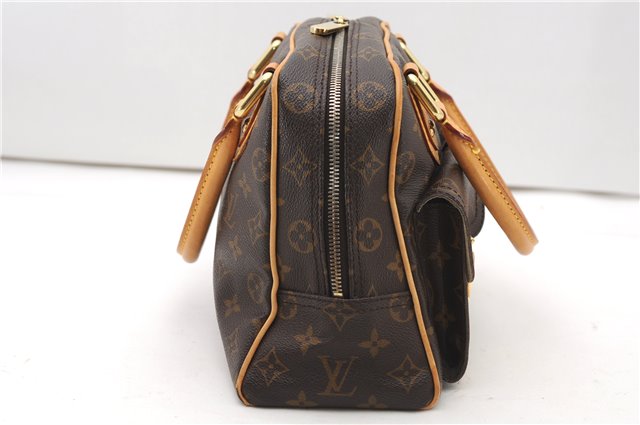 Authentic Louis Vuitton Monogram Manhattan PM Hand Bag Purse M40026 LV 5005F