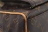 Authentic Louis Vuitton Monogram Manhattan PM Hand Bag Purse M40026 LV 5005F